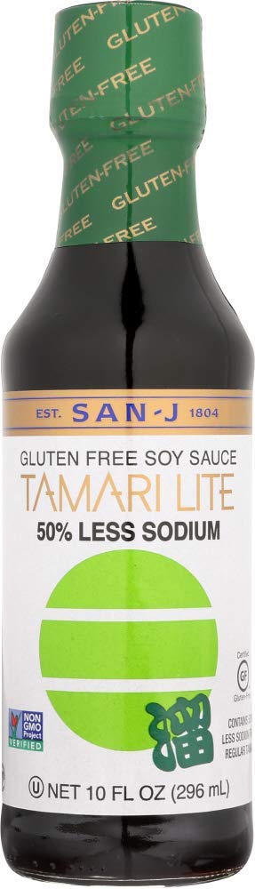 San-J Gluten Free Lite Tamari Soy Sauce
