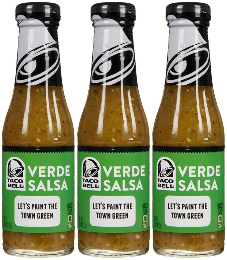Taco Bell Verde Salsa Sauce