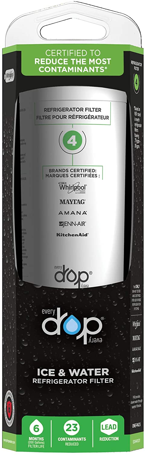 EveryDrop by Whirlpool Refrigerator Water Filter8
