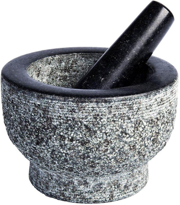 Granite Mortar and Pestle by HiCoupt