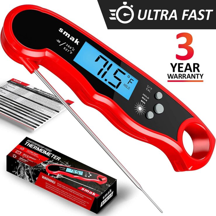 Smak Digital Instant Read Meat Thermometer