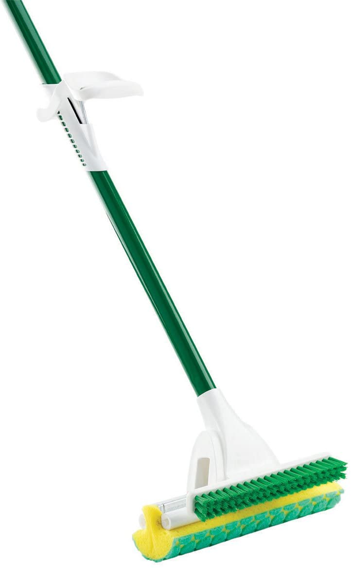 Libman 2010 Nitty Gritty Roller Mop with Green Cleaning Pads