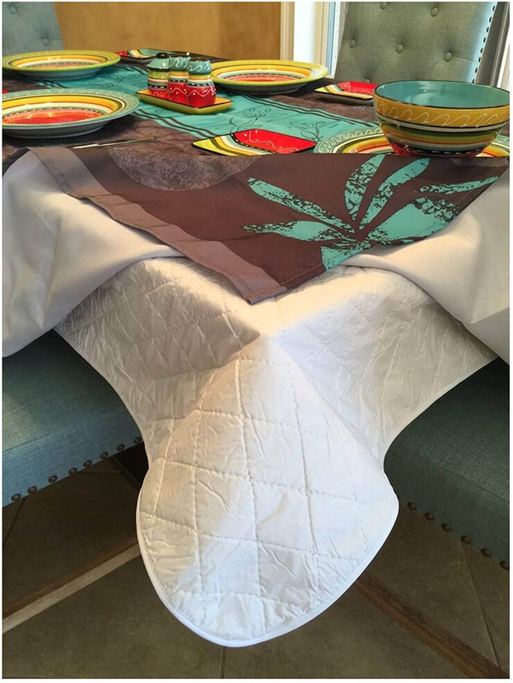 Brilliant Home Design First Quality Quilted Table Protectors