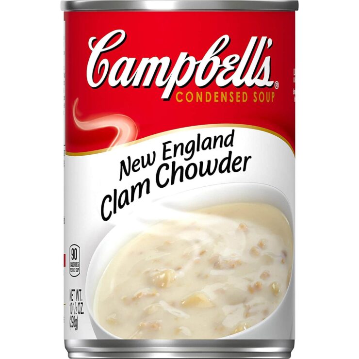 Campbells Condensed New England Clam Chowder