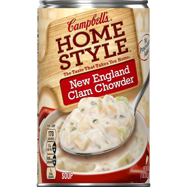 Campbells Homestyle New England Clam Chowder