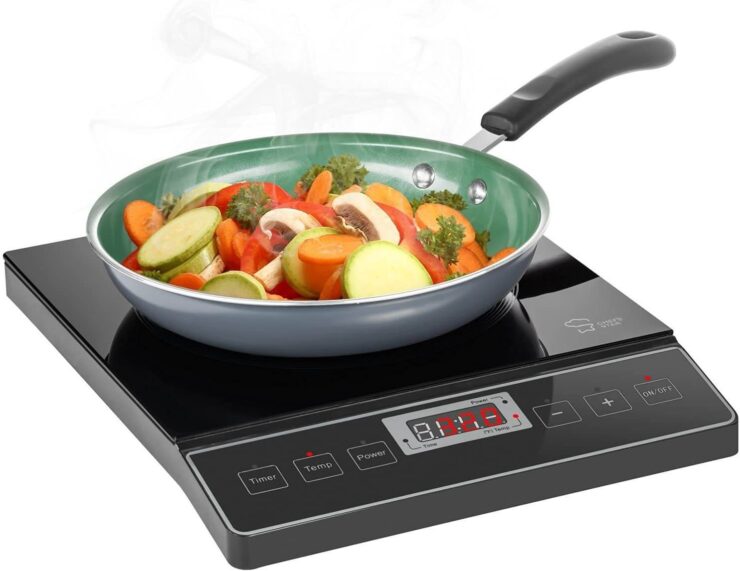 Chefs Star 1800W Portable Induction Cooktop Countertop Burner