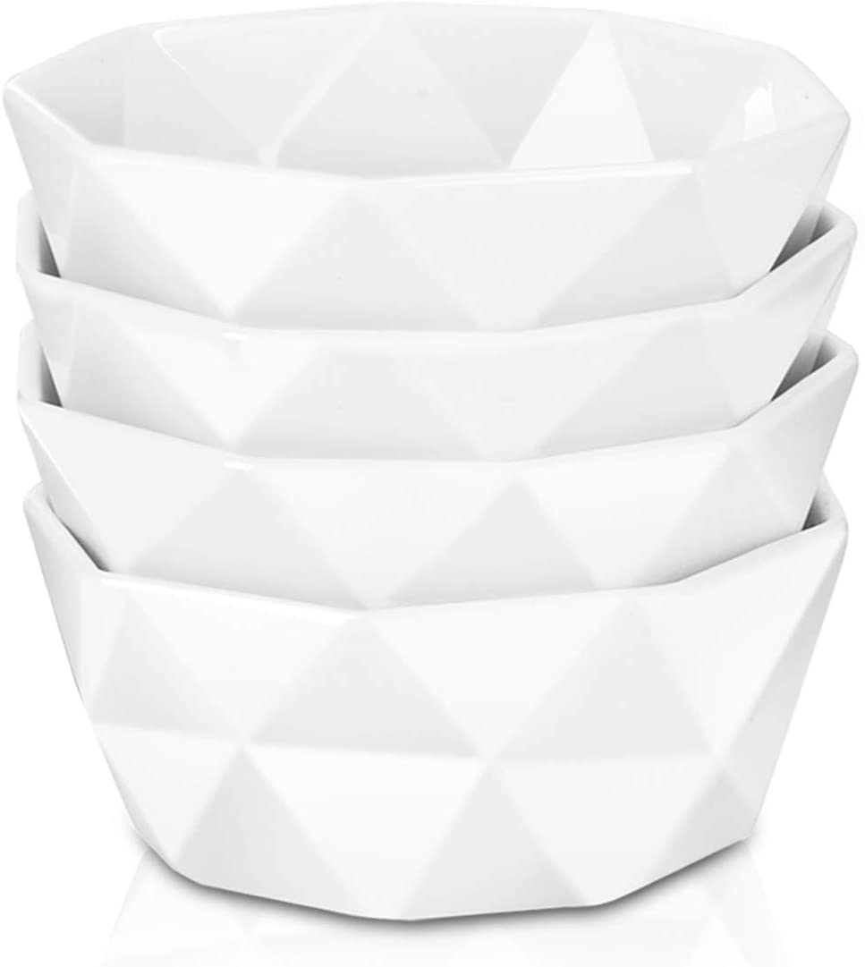 Delling 22 Oz Geometric Cereal Bowls
