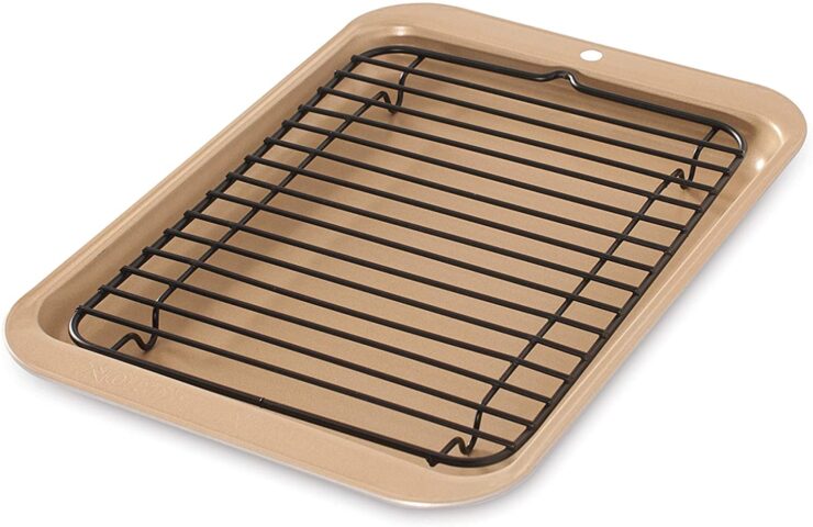 Nordic Ware 42210 Toaster Oven Broiler Pan