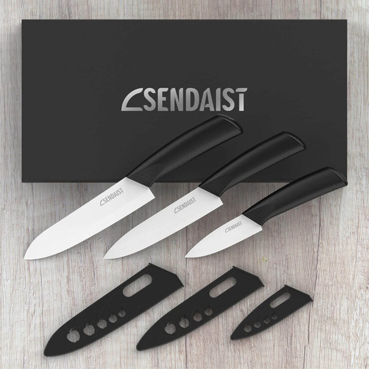 Sendaist Ceramic Kitchen Knives
